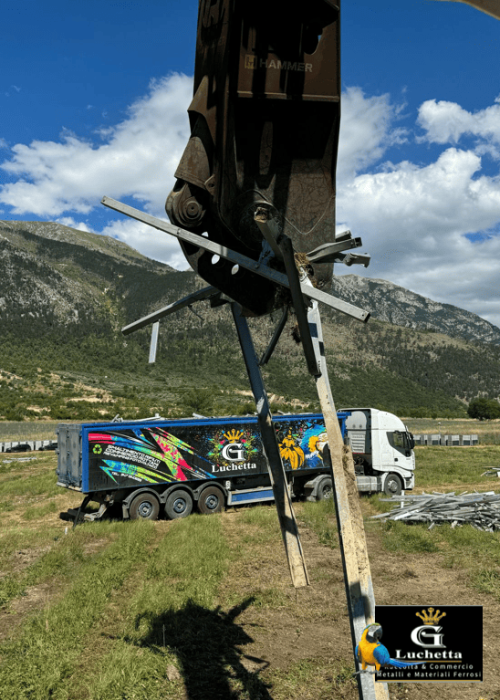 Smaltimento fotovoltaico Marche - Luchetta Rottami